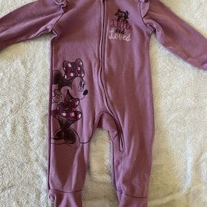 Disney Purple Minnie Onesie
